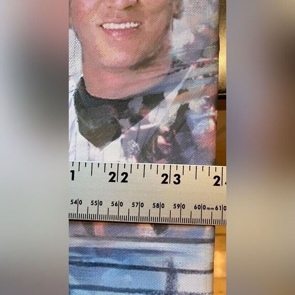 New York Yankees Hall Of Fame Players Canvas Picture 24x20 Sports Baseball - Picture 2 of 3